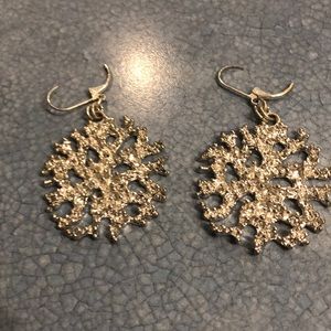 Coral sea life earrings